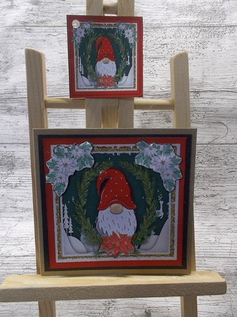 7x7 Mini Kit,  Gorgeous Christmas Gnome  by Crafty Lynn