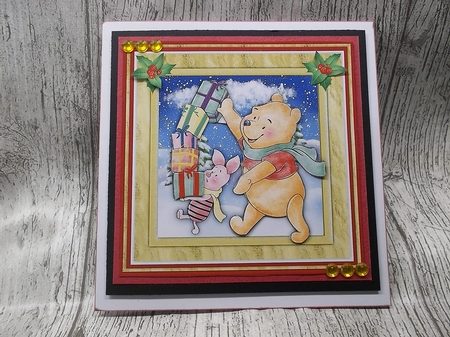 7x7 Mini Kit, Pooh Friends Forever by Crafty Lynn