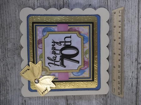 Birthday Ages Cardfront Topper Kit 3 by Crafty Lynn