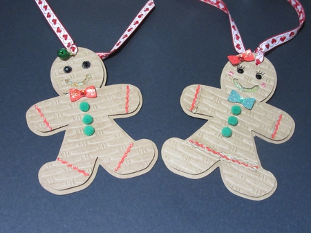 Mr and Mrs Gingerbread by Crafty Lynn