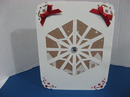 CHRISTMAS STAR CARD by Crafty Lynn