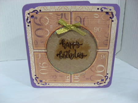 Vintage Car 90th Architect Quad Insert Panel by Crafty Lynn