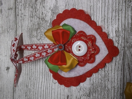 4 Christmas Bows - Digital Embellishment  by Crafty Lynn