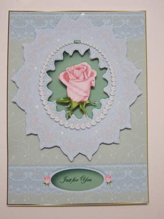 Rose Lace and Pearls by Lynn Keeton
