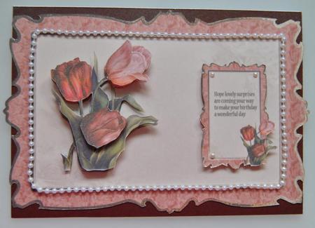 Tulips with a Message by Lynn Mason