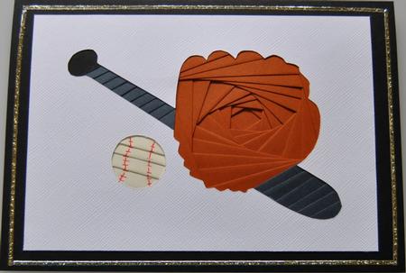 Baseball Bat and Mitten by Lynn Mason