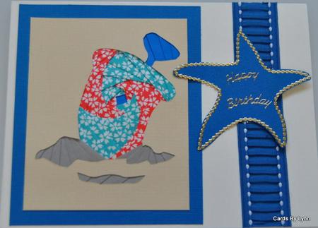 Fun in the Sand- Sand Bucket by Lynn Mason