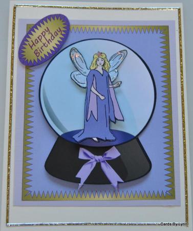 Snowglobe Fairy by Lynn Mason