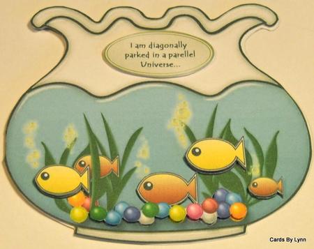 Life is a Fish Bowl Card by Lynn Mason