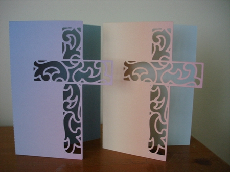 OVER THE EDGE EASTER CROSS 3 by Lynne Brown