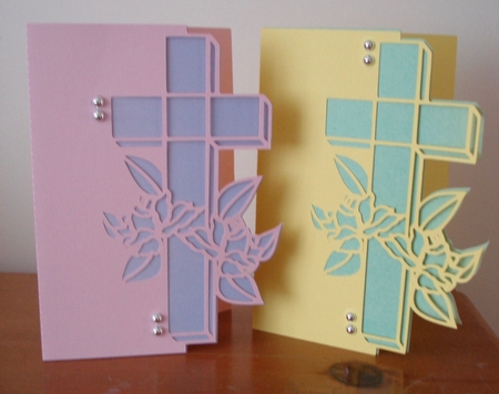 OVER THE EDGE EASTER CROSS 6 by Lynne Brown
