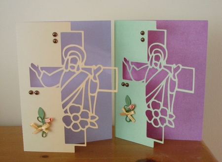 OVER THE EDGE EASTER CROSS 7 by Lynne Brown