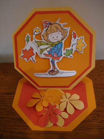 Octagon Shaped Easel 1 by Lynne Brown