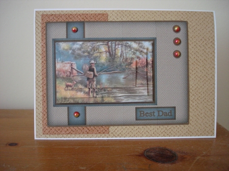 Fishing with my Dog PY by Lynne Brown