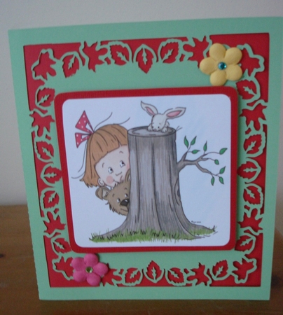 Fall/Autumn Deckled Folder by Lynne Brown