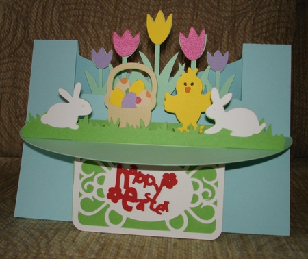Easter Shelf Card by Lynne Brown