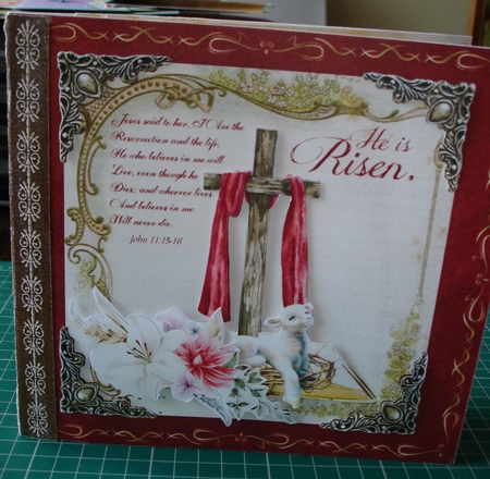 Resurrection Morning Storybook Pop Up Tunnel Card & Envelope Kit by Lynne Brown