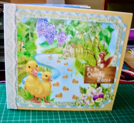 Its the Quacky Races Storybook Pop Up Tunnel Card & Envelope Kit by Lynne Brown