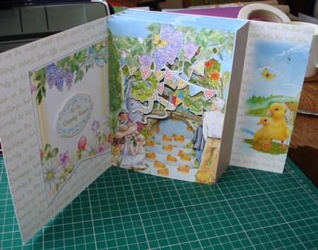 Its the Quacky Races Storybook Pop Up Tunnel Card & Envelope Kit by Lynne Brown