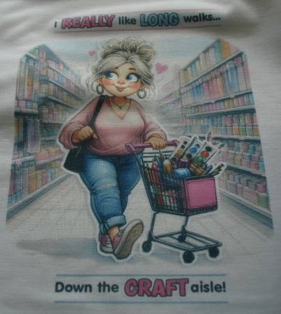A Long Walk Down The Craft Aisle! by Lynne Brown