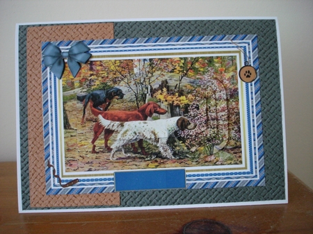 Lovely Gordon, Irish and English Setters ( Pyramarge ) by Lynne Brown