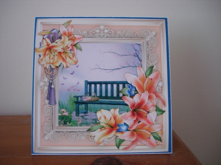 The Bench in the Garden  by Lynne Brown