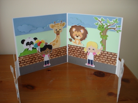 Field Trip Zoo Girls Digital Clip Art Set by Lynne Brown