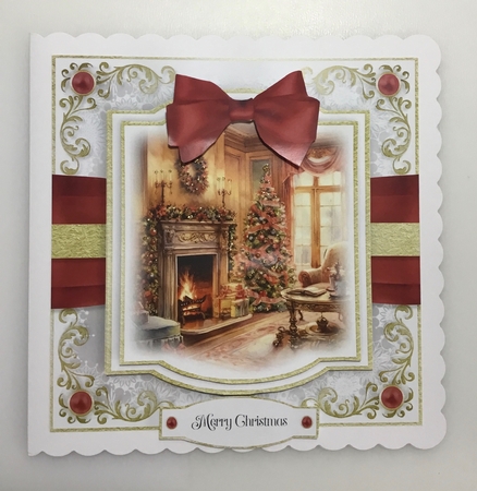 The Christmas Fireplace No.4 by Lynne Todd