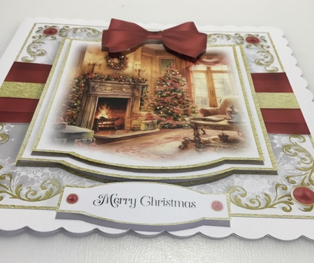The Christmas Fireplace No.4 by Lynne Todd