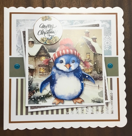 Cute Winter Penguin 2 by Lynne Todd