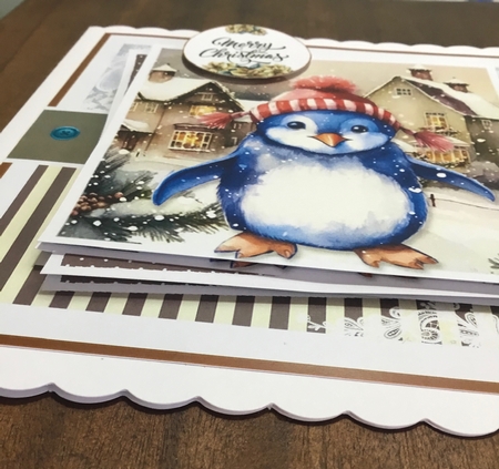 Cute Winter Penguin 2 by Lynne Todd