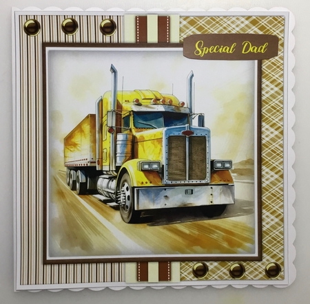 8x8 Mini Kit, Big Boys on the Road by Lynne Todd