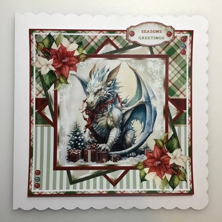Festive Dragon Mini Page Kit by Lynne Todd