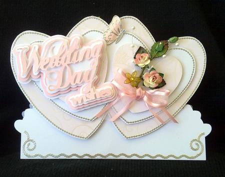 Wedding Day Wishes Topper by Lyn Simms