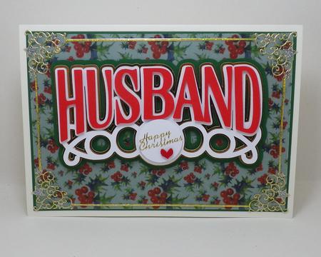 Husband Topper by Lyn Simms