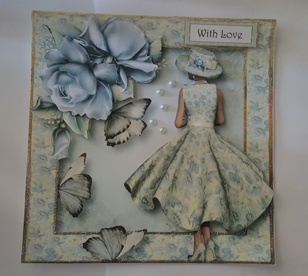 Subtle Elegance - Flutters & Roses by Lystra Jordan