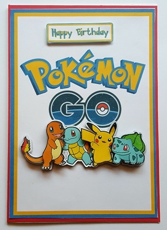 Pokemon Go A5 Decoupage by Lystra Jordan