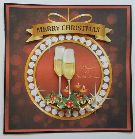  BROTHER & SISTER IN LAW - CHRISTMAS BLING  by Lystra Jordan