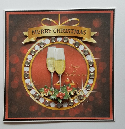SISTER & BROTHER IN LAW - CHRISTMAS BLING  by Lystra Jordan