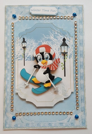 Winter Time Fun Topper  by Lystra Jordan
