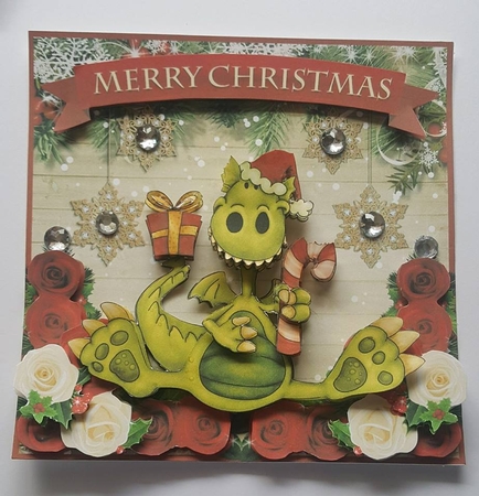 CHRISTMAS DRAGON by Lystra Jordan