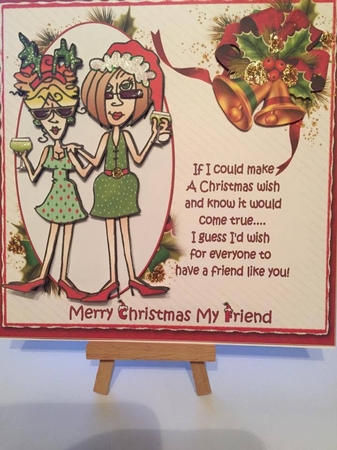 8x8 Rita has a Christmas wish mini kit by Lystra Jordan