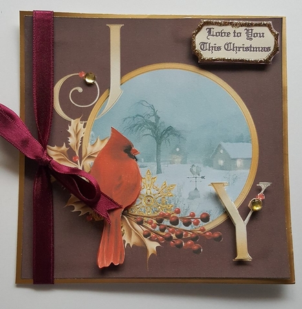Joy in the Sun - Burgundy by Lystra Jordan
