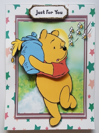 Winnie Guarding The Honey by Lystra Jordan
