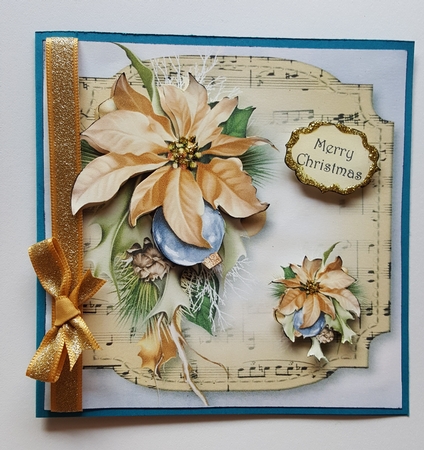 Sheet Music Christmas 8x8 Quick Topper Bumper Kit 1 by Lystra Jordan
