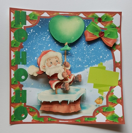 Here comes Santa by Lystra Jordan
