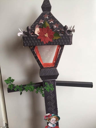 3D Victorian Lampost Luminiere by Lystra Jordan