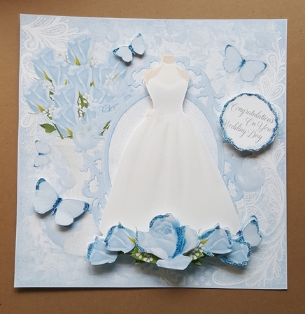 Shabby Blue Romance Mini Kit by Lystra Jordan