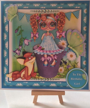 Sunday Best 2-Age Card Front by Lystra Jordan