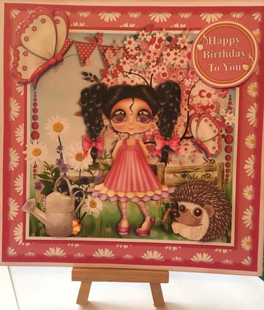 Sunday Best 4-Age Card Front by Lystra Jordan